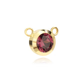 Moment 18K Garnet Energy Stone Charm